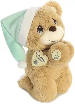 Walmart Aurora - Medium Brown Precious Moments - 10 Charlie Prayer Bear - Inspirational Stuffed Animal offer