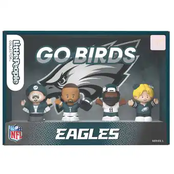 Walmart Fisher-Price Little People Philadelphia Eagles Four-Piece NFL Collector Set offer