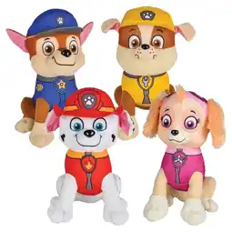 Walmart Paw Patrol Characters Set of 4 Marshall Chase Rubble Skye 8 Plush Stuffed Animal Toys offer