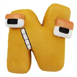 Walmart Alphabet Lore Soft Stuffed Animals and Plush Toys, PP Cotton Yellow offer