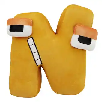 Walmart Alphabet Lore Soft Stuffed Animals and Plush Toys, PP Cotton Yellow offer