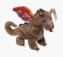 Walmart Beanie Babies TY 7 Dragon Stuffed Animal offer