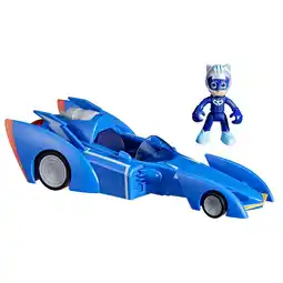 Walmart PJ Masks Power Heroes Cat Racer with Lights and Sounds, Preschool Toys offer