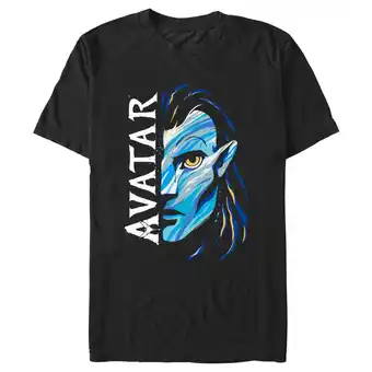 Walmart Men's Avatar: The Way of Water Jake Sully Face Logo Graphic Tee Black Medium offer