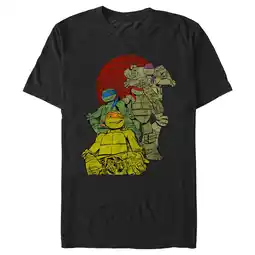 Walmart Men's Teenage Mutant Ninja Turtles Retro Brothers Wall Graphic Tee Black X Large offer