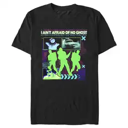Walmart Men's Ghostbusters Neon I Ain’t Afraid of No Ghost Graphic Tee Black Small offer