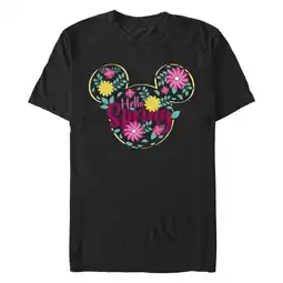 Walmart Men's Mickey & Friends Hello Spring Logo Graphic T-Shirt offer