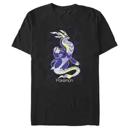 Walmart Men's Pokemon Miraidon Portrait Graphic Tee Black Medium offer