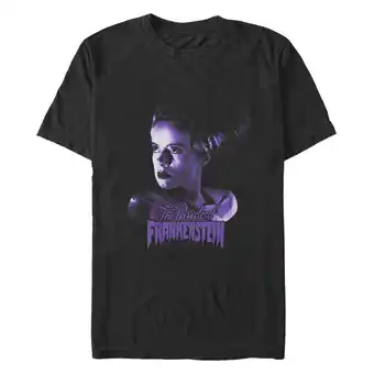 Walmart Men's Universal Monsters The Bride of Frankenstein Logo Graphic Tee Black 2X Large offer