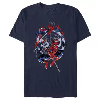 Walmart Men's Marvel Spider-Man Beyond Amazing SPIDEY CIRCLE EVOLUTION T-Shirt offer