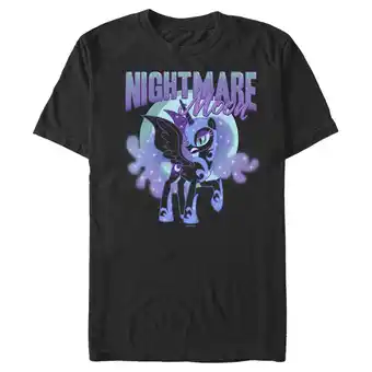 Walmart Men's My Little Pony Princess Luna Nightmare Moon Graphic Tee Black Large offer