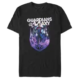 Walmart Men's Guardians of the Galaxy Vol. 3 Star-Lord Logo Graphic Tee Black X Large offer