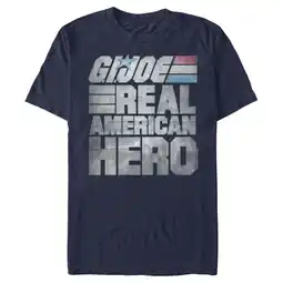 Walmart Men's GI Joe Real American Hero Graphic Tee Navy Blue Small offer