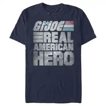 Walmart Men's GI Joe Real American Hero Graphic Tee Navy Blue Small offer