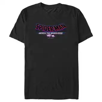 Walmart Men's Spider-Man: Across the Spider-Verse Movie Logo Graphic Tee Black Small offer