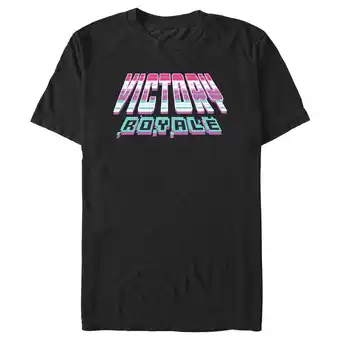 Walmart Men's Fortnite Retro Victory Royale Graphic Tee Black 2X Large offer