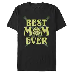 Walmart Men's Dungeons & Dragons Best Mom Ever Graphic Tee Black Medium offer