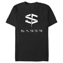 Walmart Men's The Marvels S.A.B.E.R. Logo Graphic Tee Black Large offer