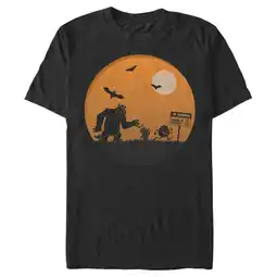 Walmart Men's Monsters Inc Halloween Beware of Children Graphic Tee Black 2X Large offer