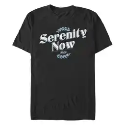 Walmart Men's Seinfeld Serenity Now Graphic T-Shirt offer