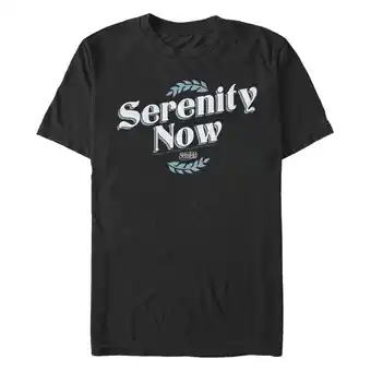 Walmart Men's Seinfeld Serenity Now Graphic T-Shirt offer