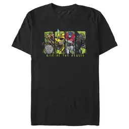 Walmart Men's Transformers: Rise of the Beasts Movie Logo Character Squares Graphic Tee Black Small offer
