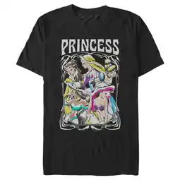 Walmart Men's Disney Princess Sketch Poster Graphic Tee Black X Large offer