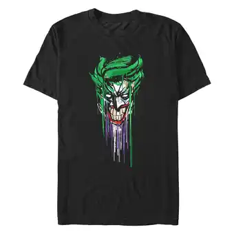 Walmart Men's Batman Painted Joker Graphic T-Shirt offer