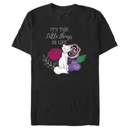 Walmart Men's Aristocats Duchess It’s the Little Things in Life Graphic Tee Black 3X Large offer