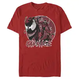 Walmart Men's Marvel Carnage Portrait Graphic T-Shirt offer