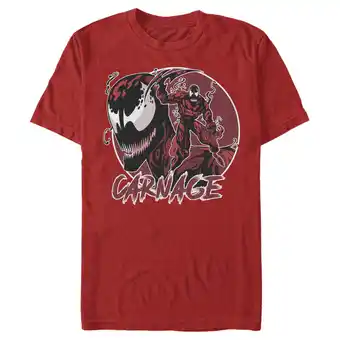 Walmart Men's Marvel Carnage Portrait Graphic T-Shirt offer