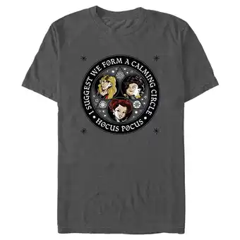 Walmart Men's Hocus Pocus Calming Circle Graphic Tee Charcoal Heather 2X Large offer