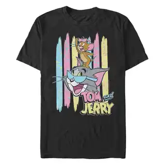 Walmart Men's Tom and Jerry Pastel Duo Graphic T-Shirt offer