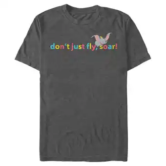 Walmart Men's Dumbo Don't Just Fly, Soar Graphic Tee Charcoal Heather 2X Large offer