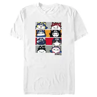 Walmart Men's Naruto Nyaruto Duo Panels Graphic T-Shirt offer