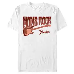 Walmart Men's Fender Moms Rock Logo Graphic Tee White 2X Large offer