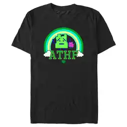 Walmart Men's Aqua Teen Hunger Force St. Patrick’s Day Ignignokt and Err Graphic Tee Black Medium offer
