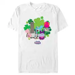 Walmart Men's Chowder Main Characters Clovers Graphic Tee White 3X Large offer