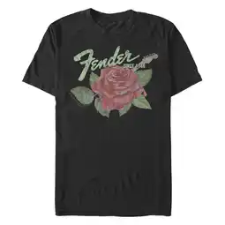 Walmart Men's Fender Rose Guitar 1946 Graphic T-Shirt offer