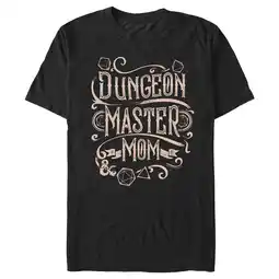 Walmart Men's Dungeons & Dragons Dungeon Master Mom Graphic Tee Black Small offer
