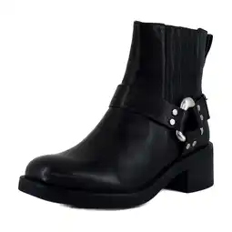 Walmart Aerosoles Maxx Women's Boots Black Leather Size 6 M offer