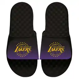 Walmart Unisex ISlide Black Los Angeles Lakers 2024/25 City Edition Slide Sandals offer