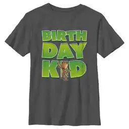 Walmart Boy's Guardians of the Galaxy Birthday Kid Dancing Groot Graphic Tee Charcoal Heather X Large offer