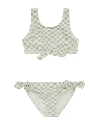 Walmart Rylee & Cru girls Rylee + Cru Collective Knotted Bikini, 10-12Y offer