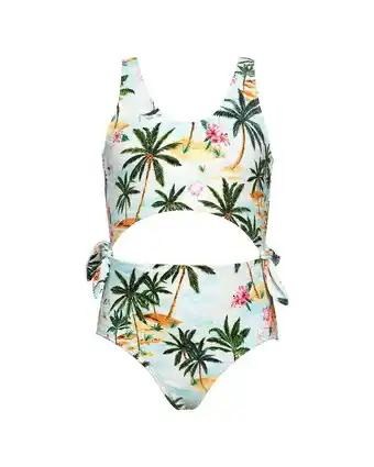 Walmart Hobie girls Destination Keyhole One-Piece, 7 offer