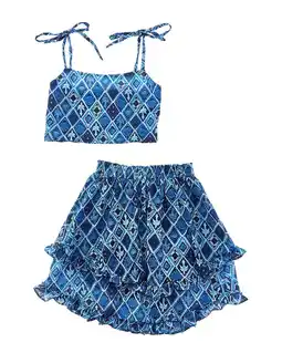 Walmart LITTLE PEIXOTO girls Esti Skirt Set, l offer