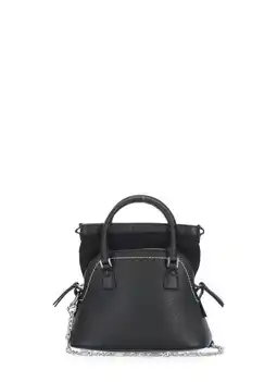Walmart Maison Margiela Female Black Leather 5Ac Micro Bag Black offer