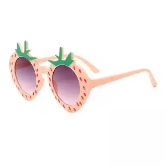 Walmart shamjina 3xGirls Sunglasses Cosplay UV400 Kids Party Sunglasses for Summer Holiday Pool Pink offer