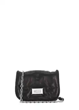 Walmart Maison Margiela Female Glam Slam Quilted Shoulder Bag Black offer