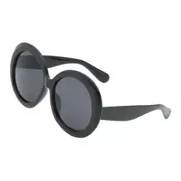Walmart Abbraccia 5xFuturistic Oversize Round Sunglasses Black frame Gray lens 5 Pcs offer
